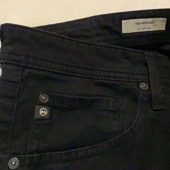 AG protégé straight leg black jeans. Size 36 Men’s. - Picture 11 of 11